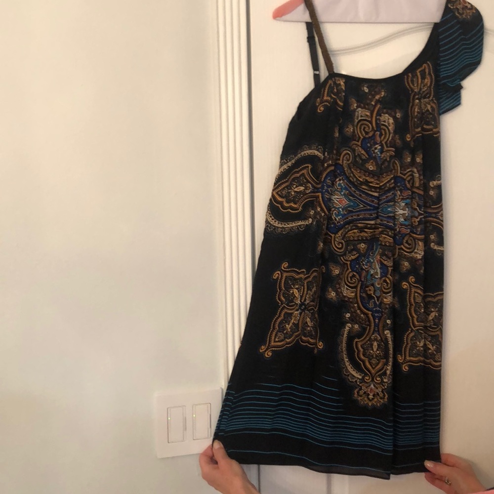 One shoulder Pattern Dress